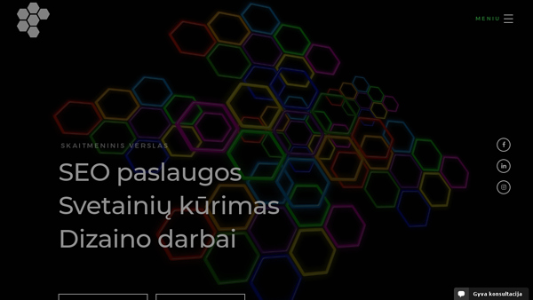 Svetainių kūrimas, SEO paslaugos, Internetinės parduotuvės