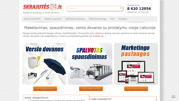 Spausdininimo paslaugos, spausdinimas, spaustuvė Kaune