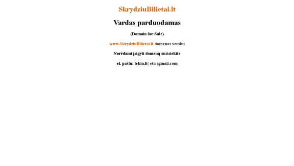Skrydžių bilietai internetu pigiau
