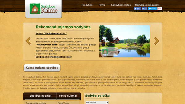 Sodybos kaime