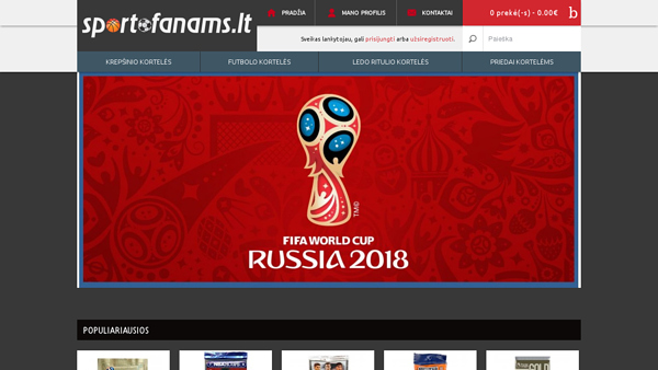 Tikriems sporto fanams: maikutės, šortai, džemperiai, kelnės!