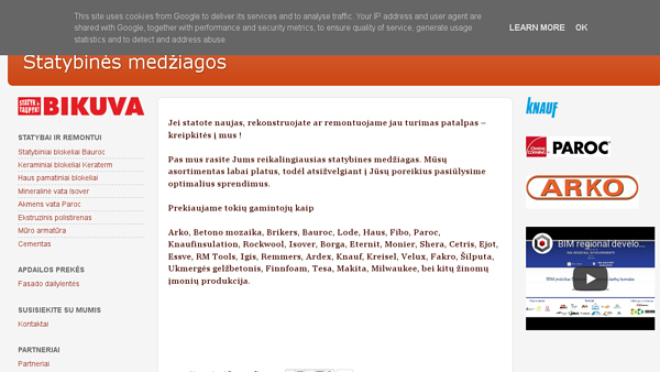 Statybinės medžiagos 