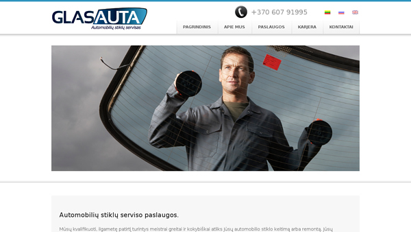 Automobilių stiklų keitimas