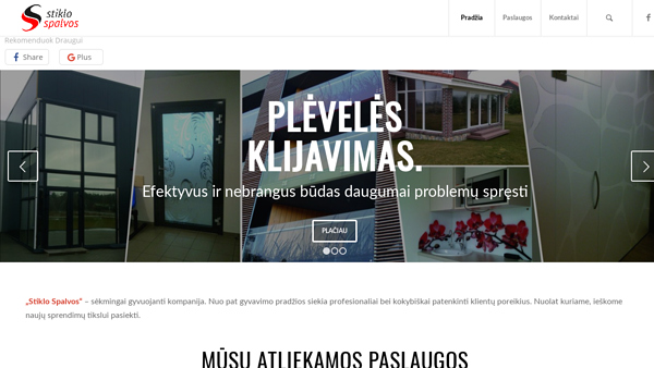 Stiklo Spalvos