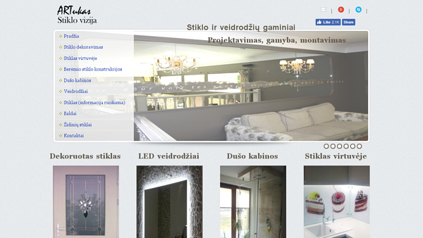 Stiklas, stiklo gaminiai, projektavimas, montavimas