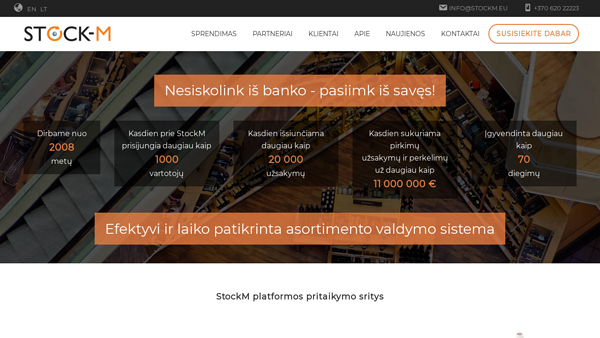 Stockm.eu - atsargų ir asortimento valdymas