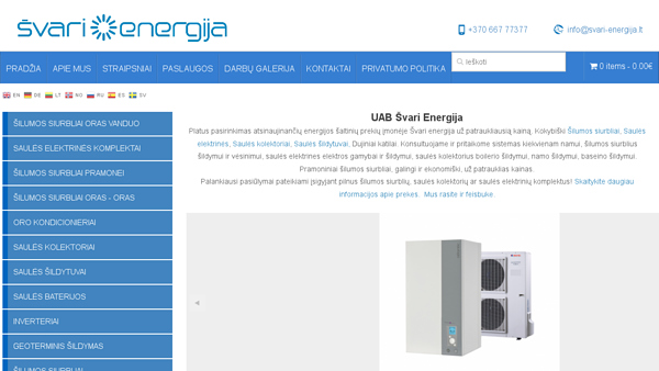 Saulės kolektoriai - švari energija