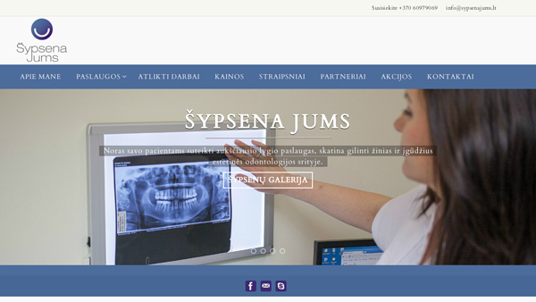 Šypsena Jums!