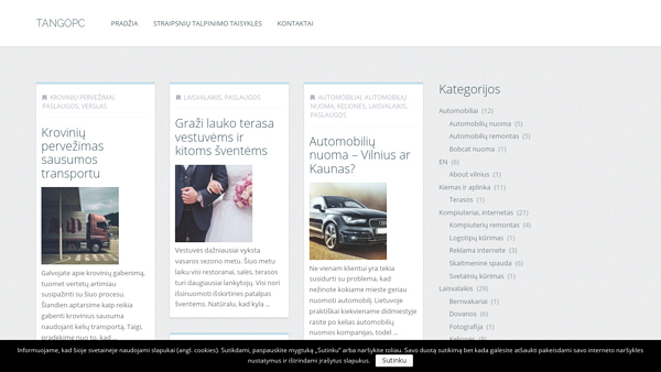 TangoPC - IT produktų el. parduotuvė