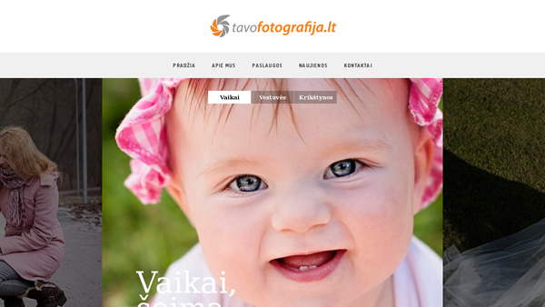 Profesionali fotografija - fotografės Kristinos puslapis