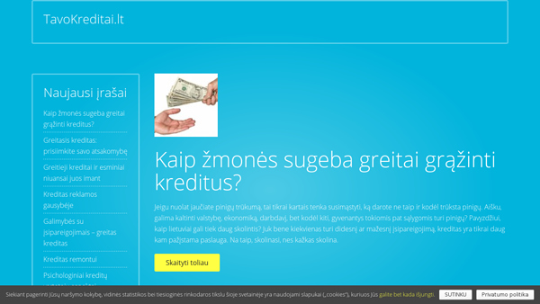 Kreditai internetu