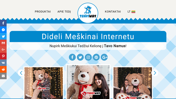 Dideli meškinai internetu