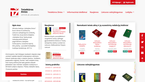 Teisėkūros žinios