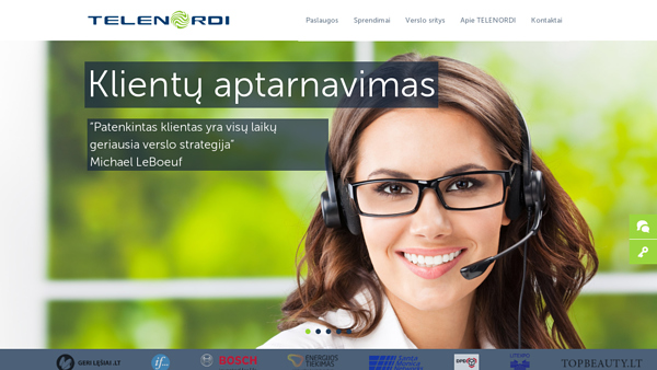 Klientų aptarnavimo paslaugos – TELENORDI