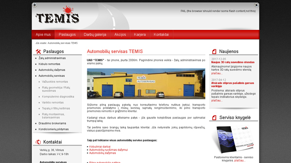 Autoservisas Vilniuje - Temis