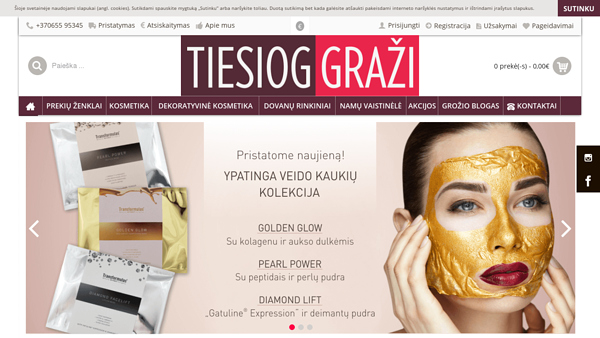KOSMETIKA INTERNETU Pigiau | TiesiogGrazi.lt