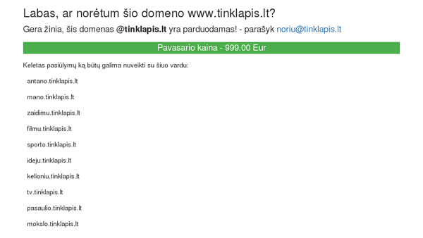 Tinklapis.lt