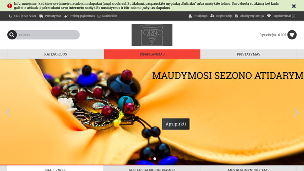 Maudymukai internetu - Torno