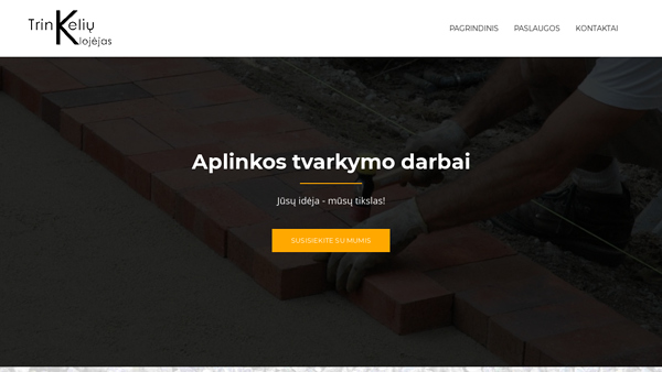Trinkeliu klojimas ir sporto  aiksteliu irengimas 