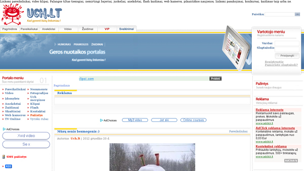 Uch.lt - kad gyventi būtų linksmiau