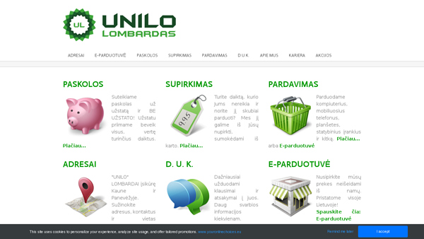 UNILO LOMBARDAI LIETUVOJE
