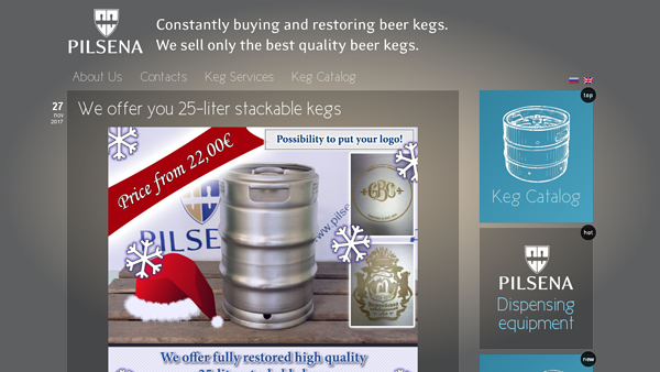 Used Kegs. Alaus statinės ir jų dalys.