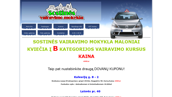 Sostinės vairavimo mokykla