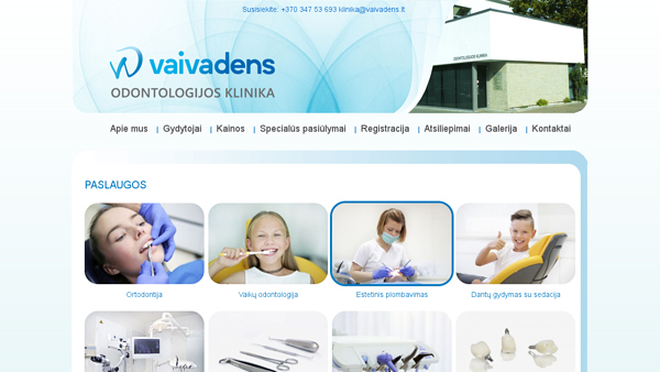 Visos odontologinės paslaugos