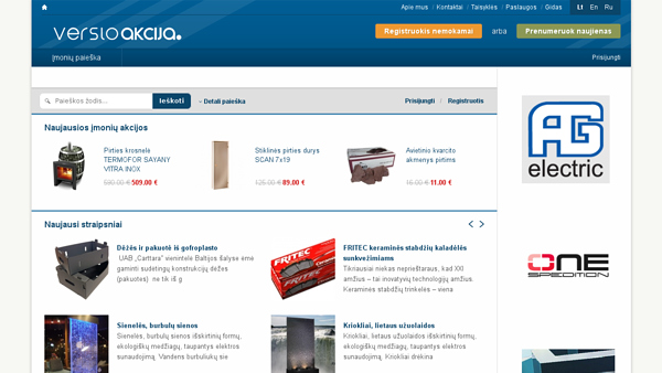 www.versloakcija.lt