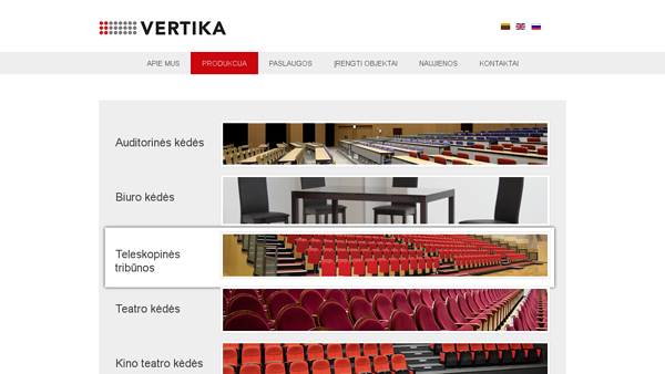Auditoriniai baldai