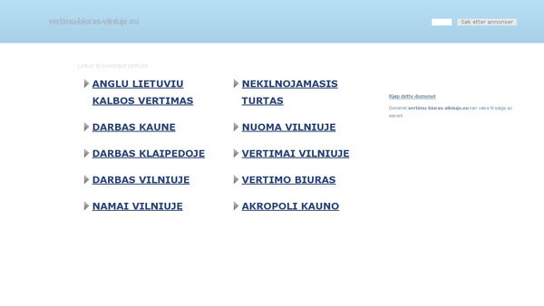 Vertimų biuras Vilniuje, Kaune ir Klaipėdoje