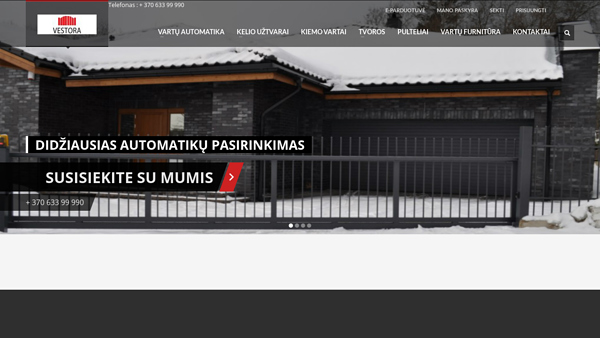 Vartu automatika Vestora.lt