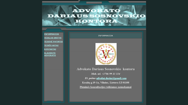 Dariaus Sosnovskio advokatų kontora