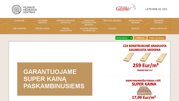 Medžio Centras Mediena | VilniausMedienosCentras.lt