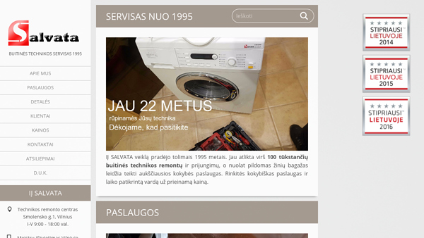 Buitinės technikos remontas Vilniuje