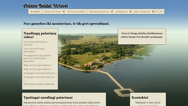 Virtuvės baldai pagal užsakymus