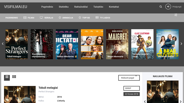 Visifilmai.eu - nemokami filmai ir serialai online