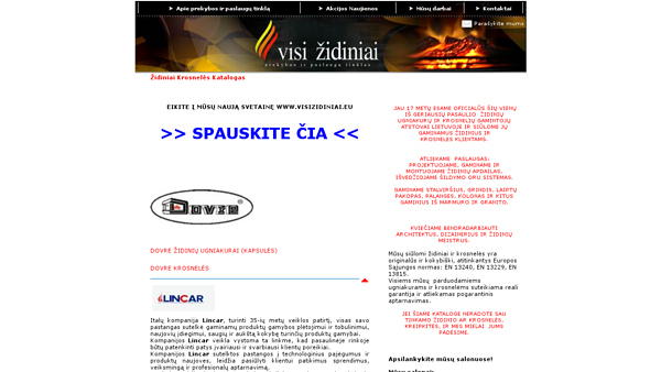 Didžiausia židinių ir krosnelių parduotuvė internete