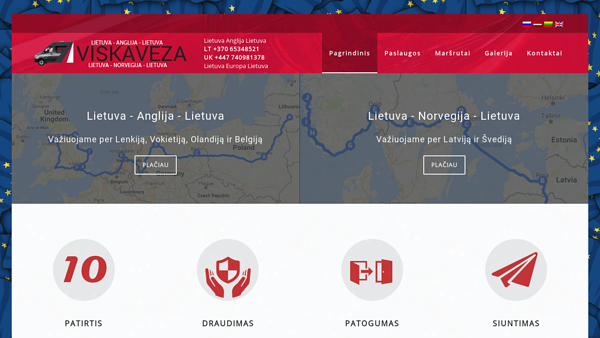 Lietuva - Anglija - Lietuva