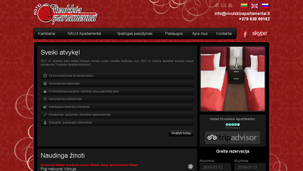 Apartamentų nuoma