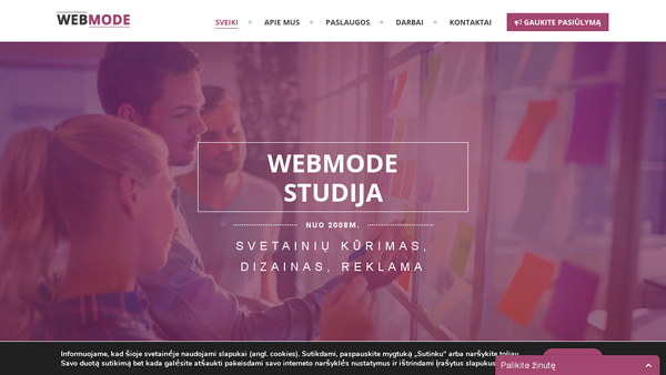 WebMode.lt - svetainių kūrimas, reklama internete