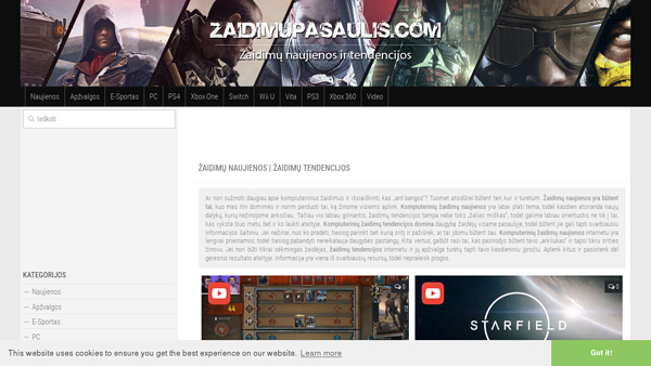 ZaidimuPasaulis.com