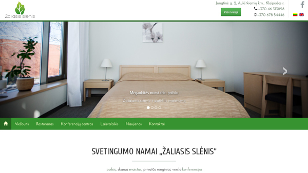 Žvejų ir medžiotojų namai "Žaliasis slėnis"