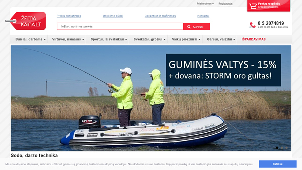 Internetinė parduotuvė ZemaKaina.lt