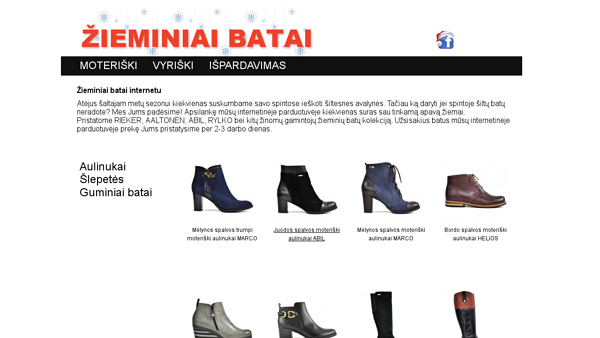 Žieminiai batai
