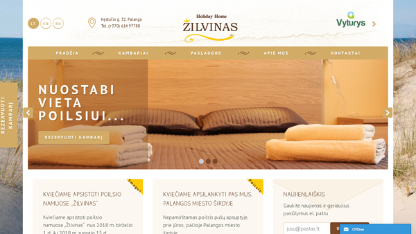 „Žilvinas“ viešbutis Palangoje