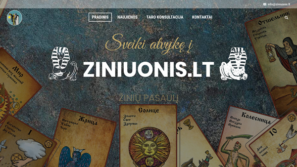 Būrimas Taro kortomis internetu